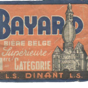 Etiquette Bayard - Bière belge Supérieure 1ère catégorie