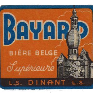 Etiquette Bayard - Bière belge Supérieure