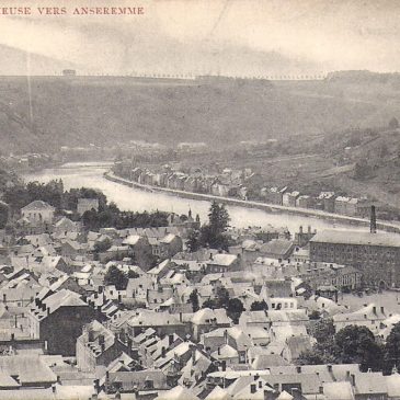 Carte postale vue vers Ansremme (malterie)