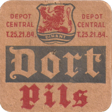 sous bock Dort Pils (Dépôt central)