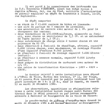 Enquête Commodo 1957 et 1980