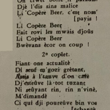 Chant “Li Copere Beer”