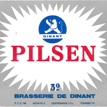 Etiquette Pilsen 3 degrés