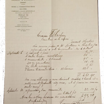 Courrier de 1929