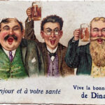 Carte postale bière de Dinant